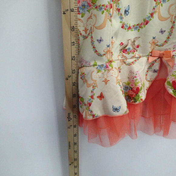 Sugar Thrillz Lush Opulence Corset Skirt Set Sz L Spring Chappell Roan - Picture 14 of 16